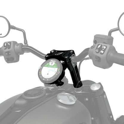 Indian 6” Moto Handlebar Risers, Black - 2890451