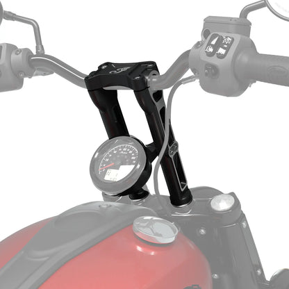 Indian 10” Chief Moto Handlebar Risers, Black - 2890452