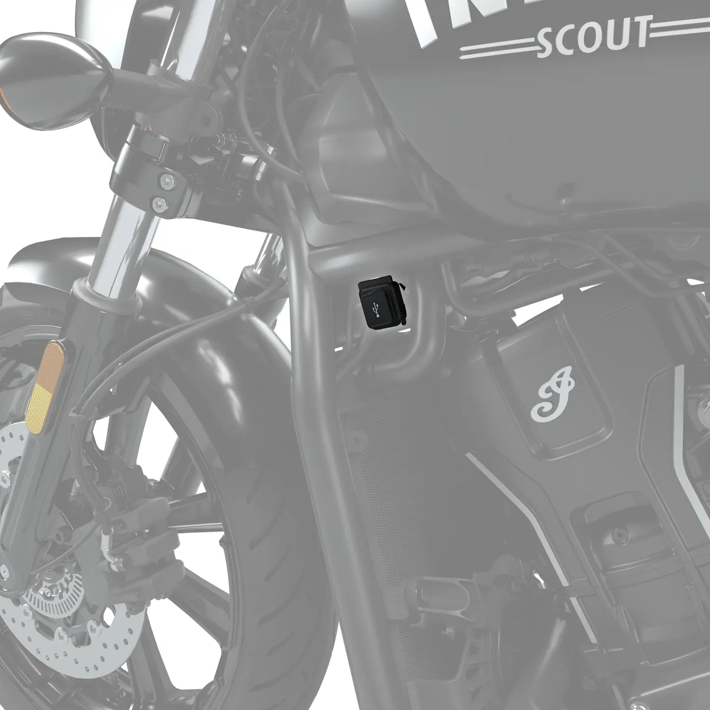 Indian Motorcycle USB Port Kit - 2890532