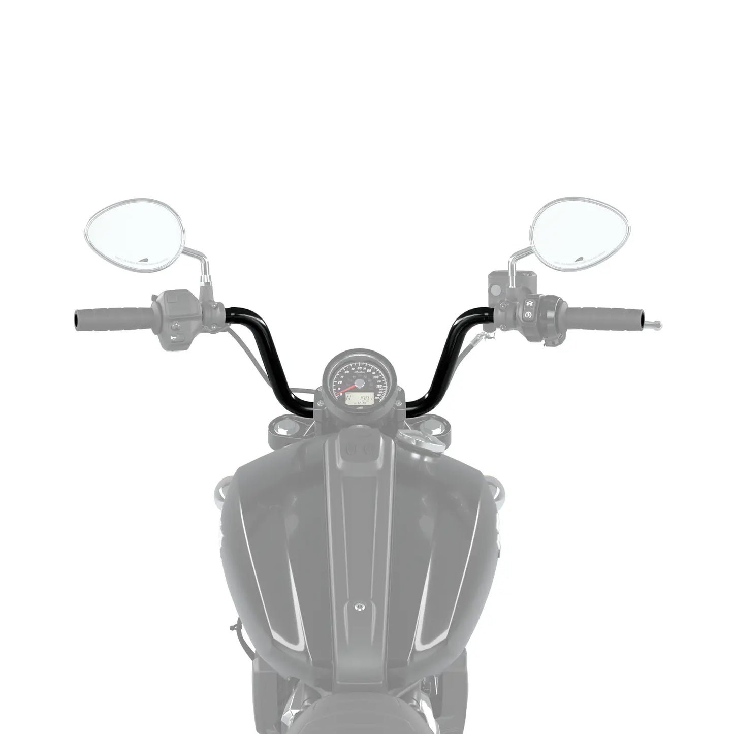 Indian Motorcycle Black Extended Reach Handlebars - 2890549-266