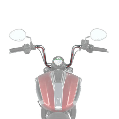 Indian Chrome 10 in. Ape Hanger Handlebars - 2890553-156