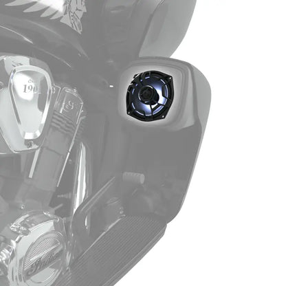 PowerBand Audio Speakers with Bass Boost and UnderGlow, 5-1/4 in. 2890574