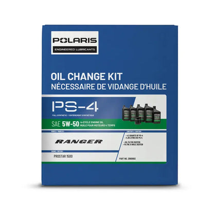 Full Synthetic Oil Change Kit, Polaris Ranger Prostar 1500 - 2890882