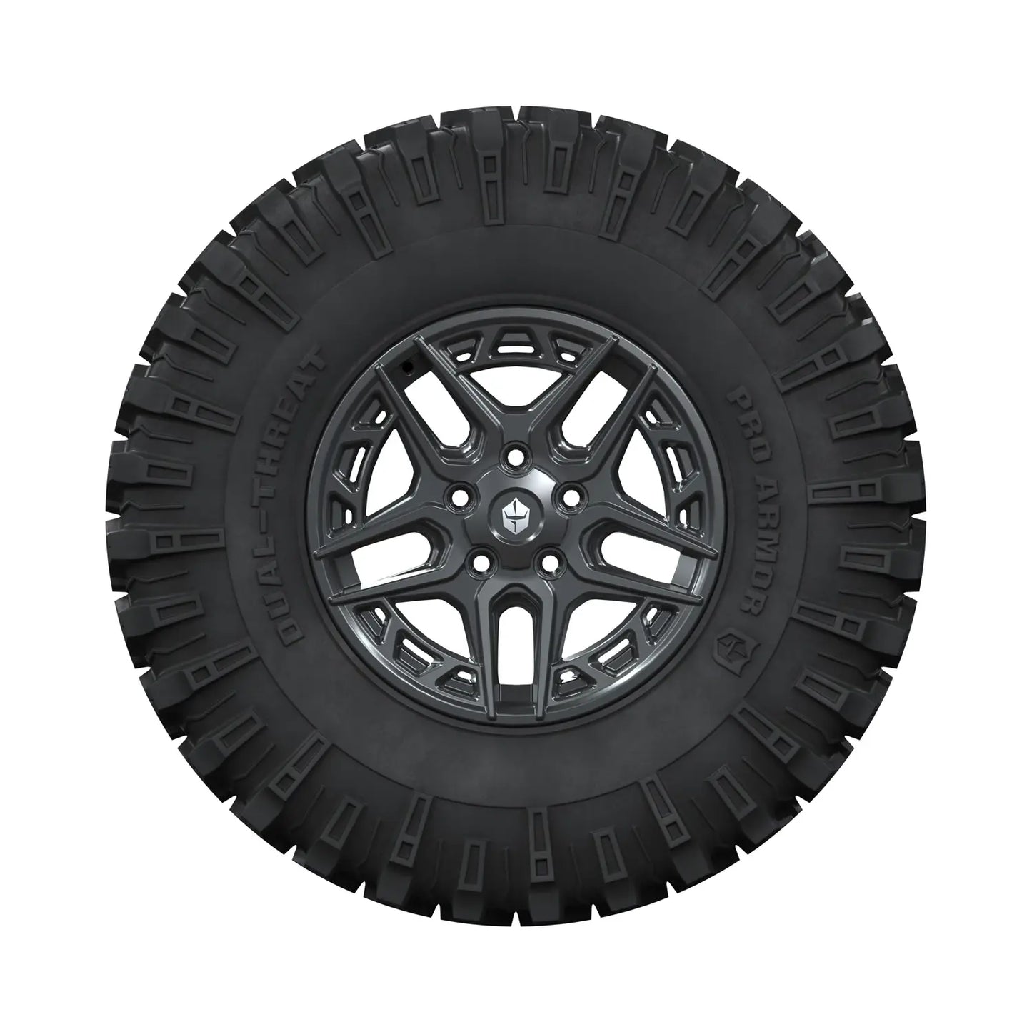 Pro Armor Wheel & Tire Set: Dual-Threat 32" × 10" R15 5306 Matte Black - 2890934