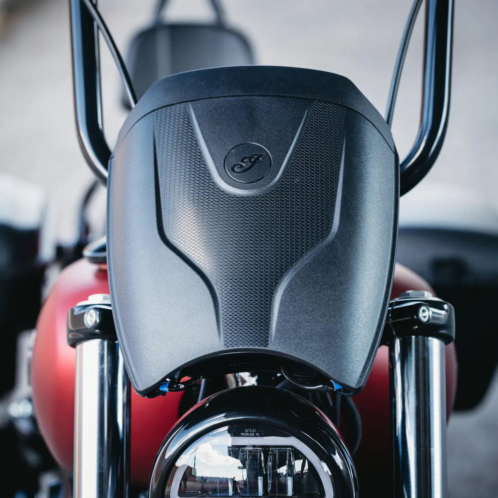 
                      
                        Indian Motorcycle PowerBand Audio Bluetooth® Speaker - 2891001
                      
                    