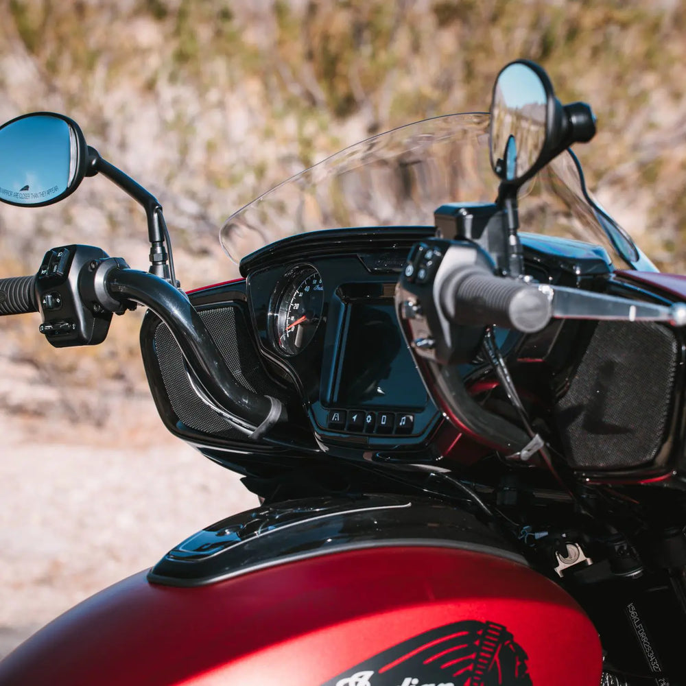
                      
                        Indian Motorcycle Chrome Mid Rise Handlebar - 2891022-156
                      
                    