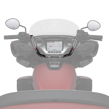 Indian Motorcycle Chrome Mitered Mid Rise Handlebar - 2891023-156