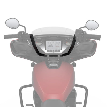 Indian Motorcycle Matte Black Mitered Mid Rise Handlebar - 2891023-463