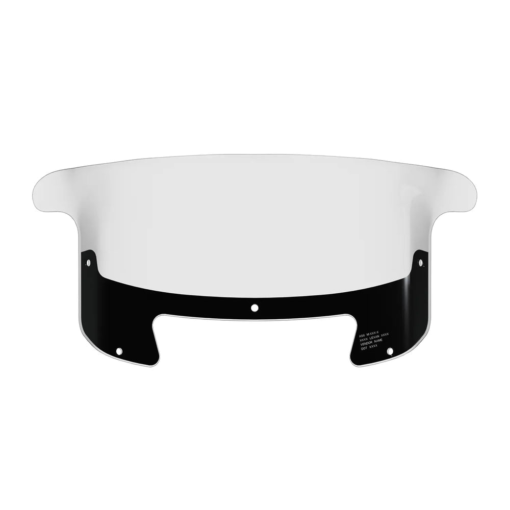Indian 12 in. Flare™ Clear Windshield - 2891061-01