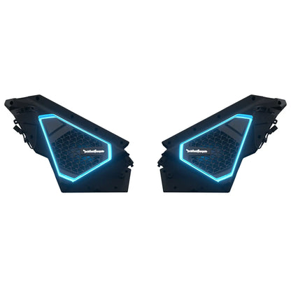 Slingshot 8" Audio Kit by Rockford Fosgate® with Light-Ready Speakers - 2891068