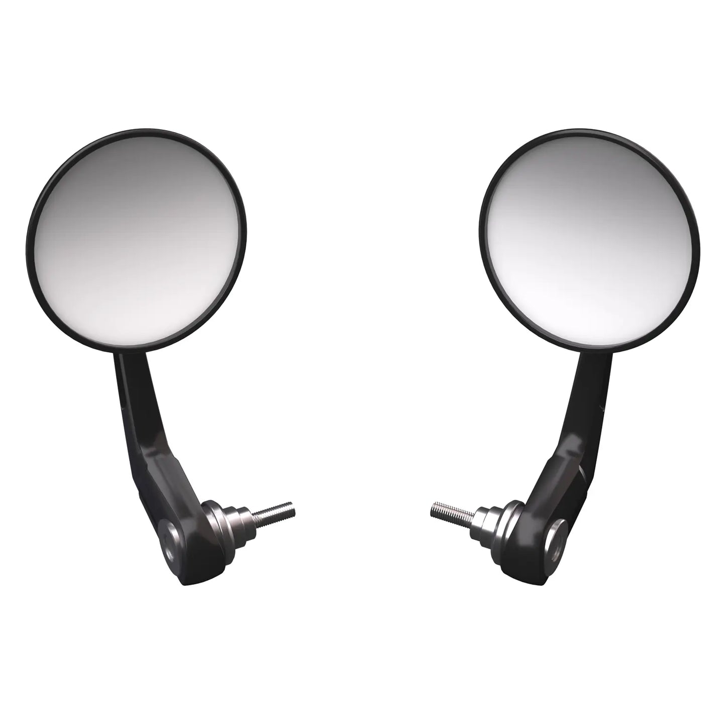 Indian Bar End Mirrors in Black, Pair - 2891099-468