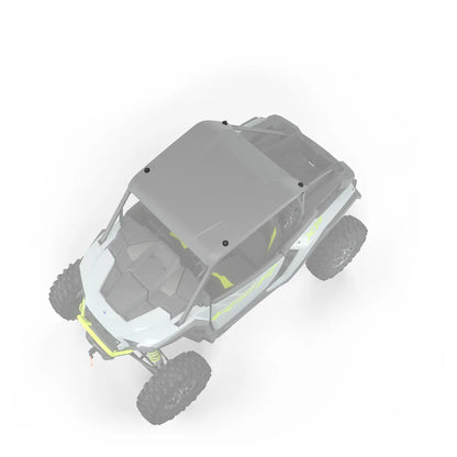 Polaris Poly Roof Cargo Basket Mount, 2-Seat - 2891150