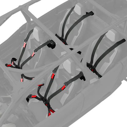 Polaris RZR Click6 Harness Kit, 4-Seat - 2891262