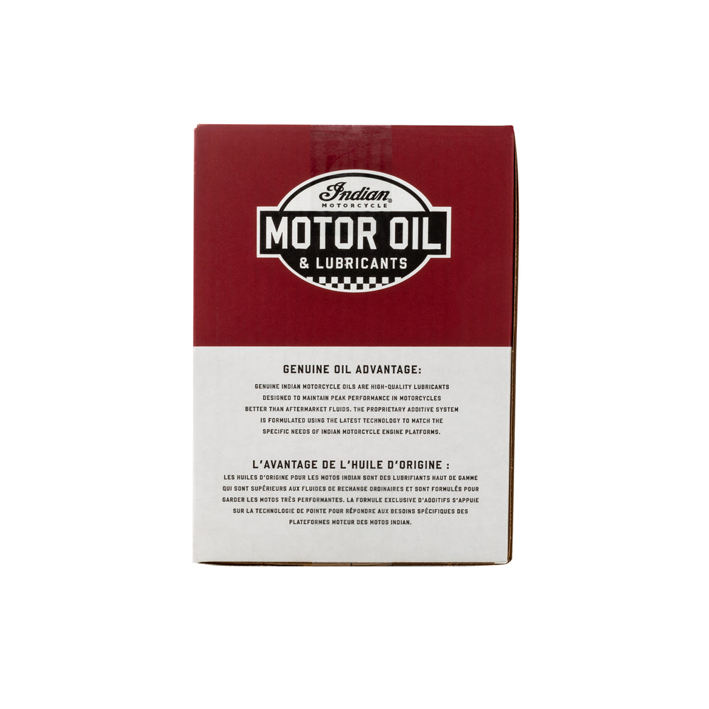 
                      
                        Indian Scout 1250 Oil Change Kit, 2891338, 4.5 Quarts 15W-60 Motorcycle Engine Oil
                      
                    