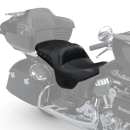 Indian ClimaCommand Classic Seat, RIDE COMMAND Enabled, Black - 2891393-VBB