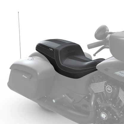 Indian ClimaCommand Syndicate Seat, RIDE COMMAND Enabled, Black - 2891394-VBA