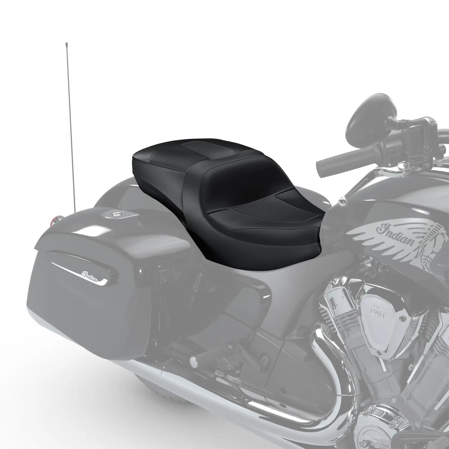 Indian ClimaCommand Comfort+ Seat, RIDE COMMAND Enabled, Black - 2891396
