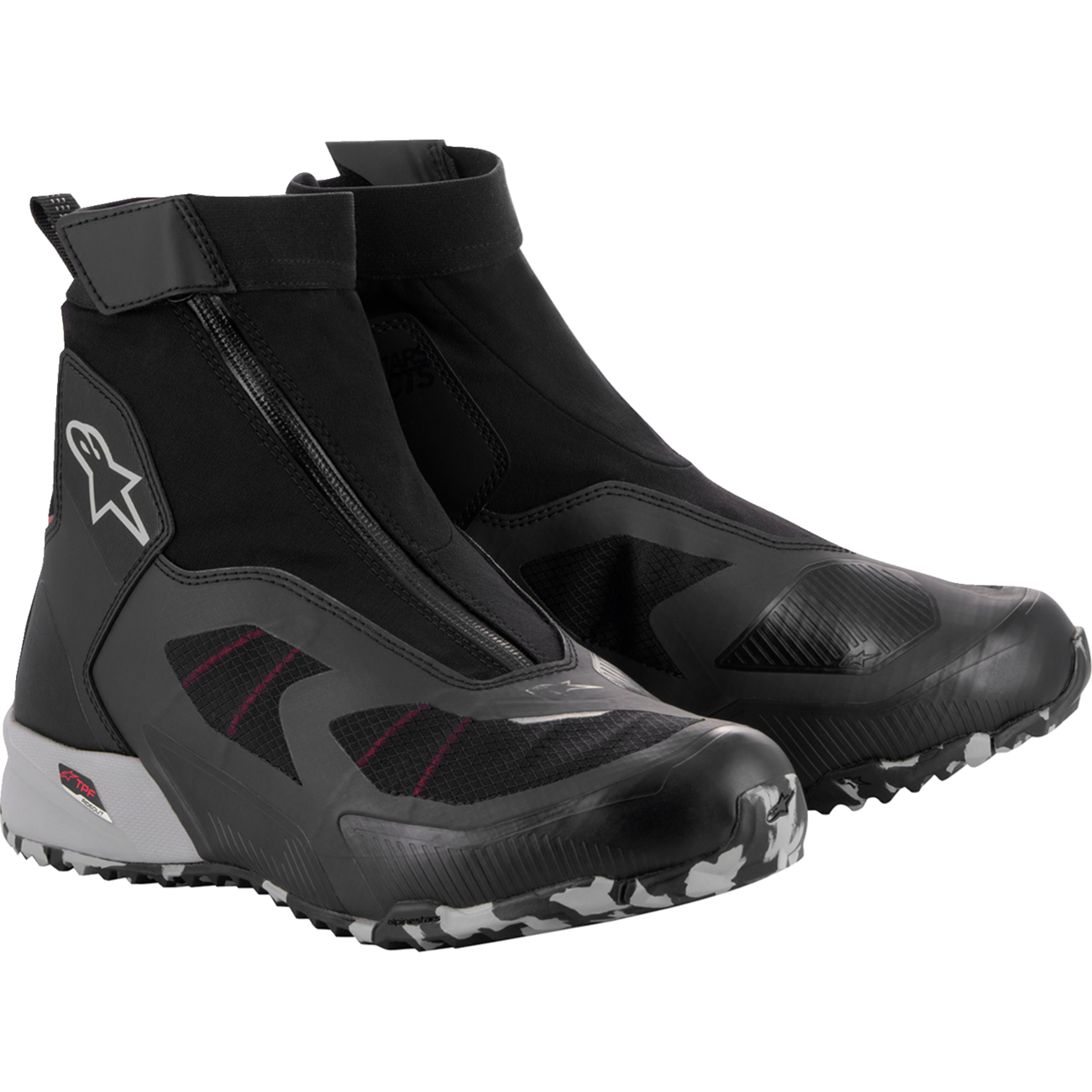 ALPINESTARS CR-8 Gore-Tex? Shoes - Black/Grey/Red - US 11 / EU 44 2338224122211