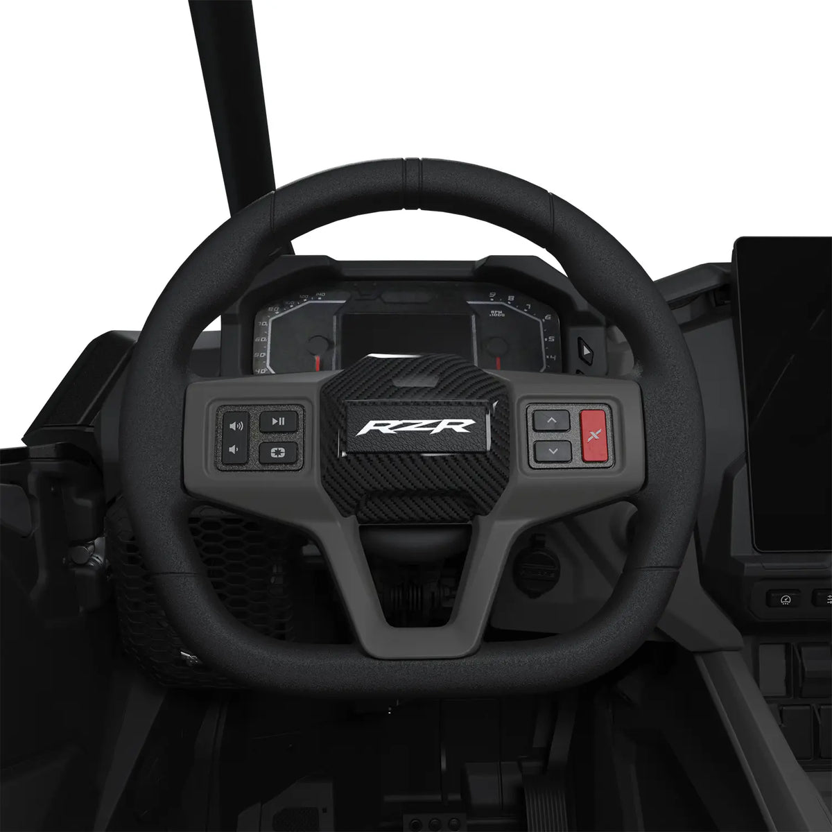 Polairs RZR Pro R/S Carbon Fiber Steering Wheel Center Cap 2891533