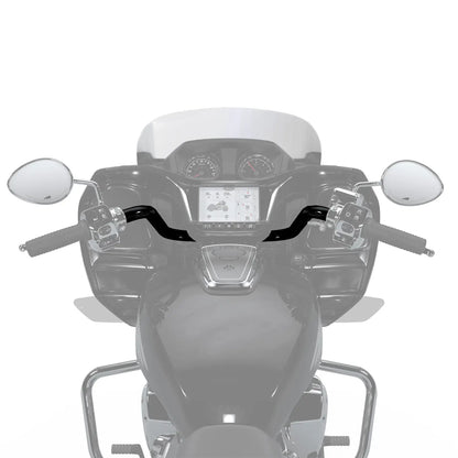 Indian Motorcycle Flat Black Reduced Reach Handlebar - 2891560-463