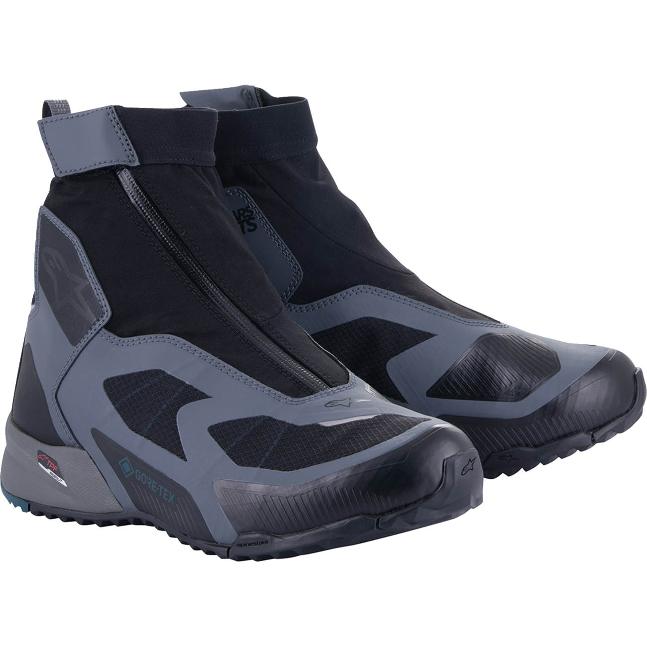 ALPINESTARS CR-8 Gore-Tex? Shoes - Black/Grey/Blue - US 10.5 / EU 43.5 2338224128510.5