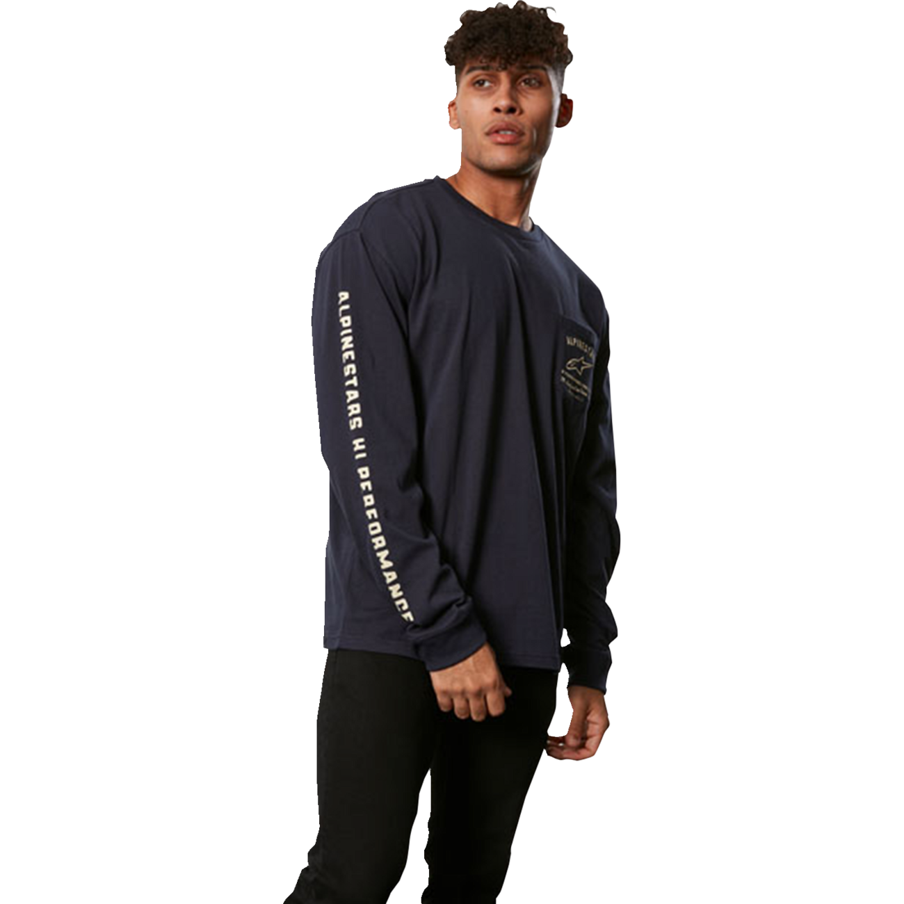 ALPINESTARS REP Long-Sleeve T-Shirt - Dark Navy - XL 123371400701XL