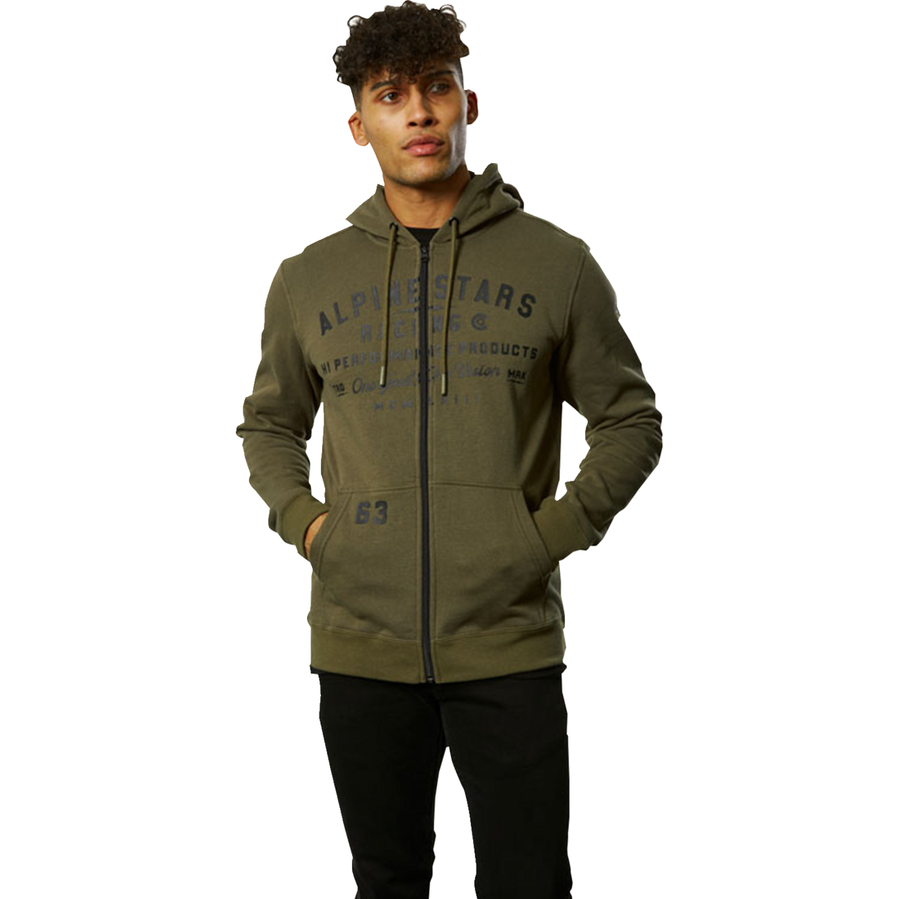 ALPINESTARS Region Hoodie - Military - Medium 123353400690M