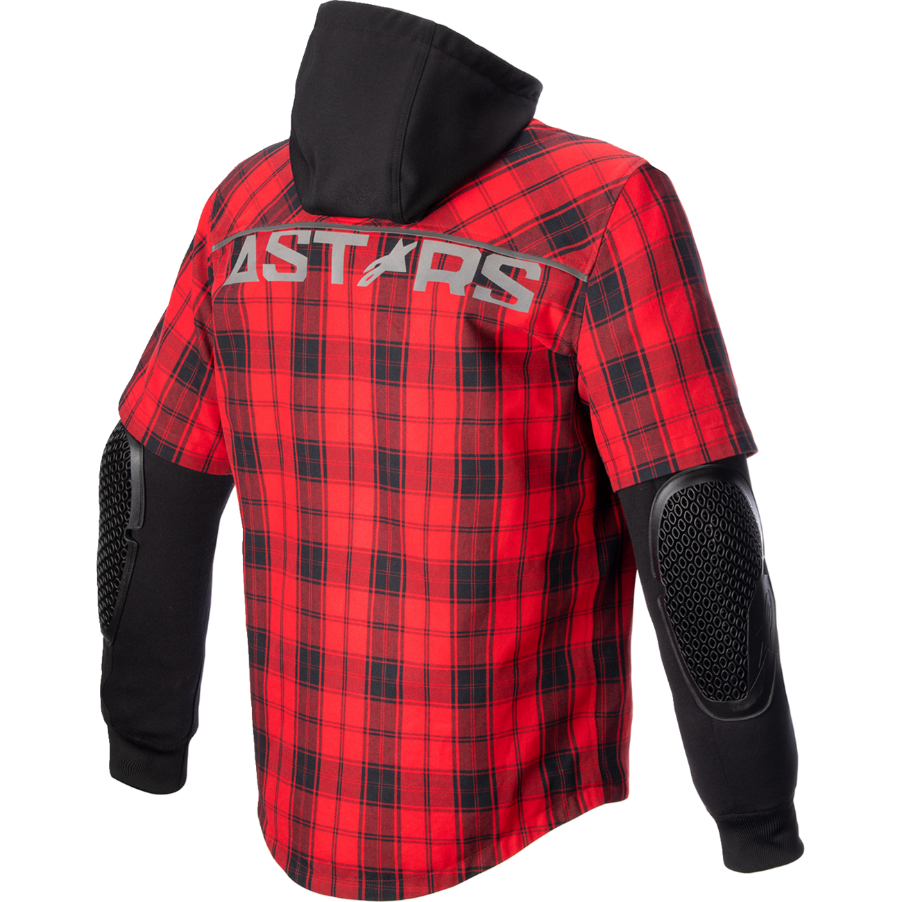 ALPINESTARS MO.ST.EQ Tartan Jacket - Red/Black - Large 4300424-3136-L