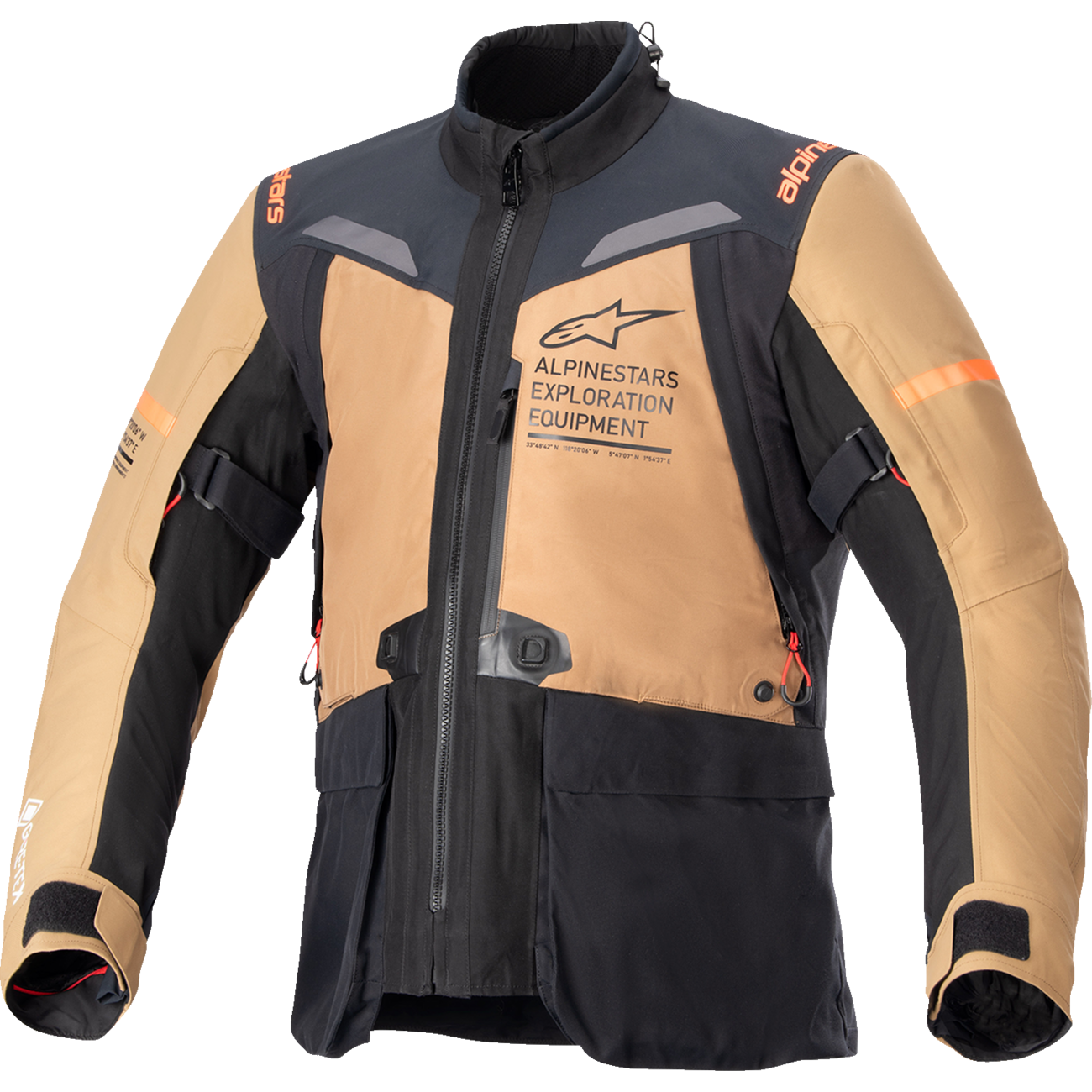 ALPINESTARS ST-7 2L Gore-Tex Jacket - Gobi Brown/Black - Large 3604124-8011-L