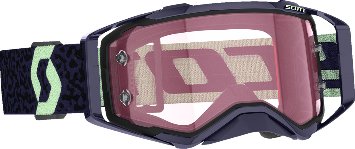 SCOTT Prospect Amplifier Goggle - Dark Purple/Mint - Rose Works Lens 285536-7696352