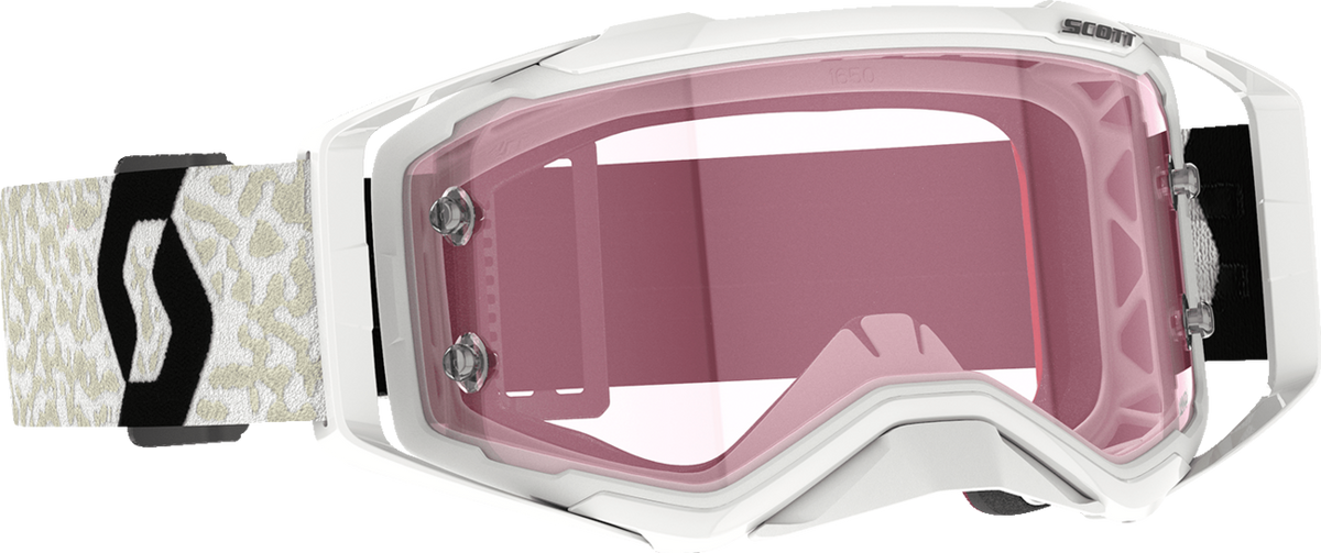 SCOTT Prospect Amplifier Goggle - White/Black - Rose Works Lens 285536-1035352
