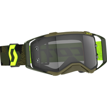 SCOTT Prospect Goggle - Khaki Green/Neon Yellow - Light Sensitive - Gray Works Lens 272820-7701327