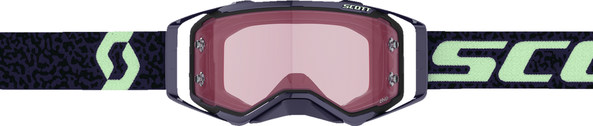 SCOTT Prospect Amplifier Goggle - Dark Purple/Mint - Rose Works Lens 285536-7696352