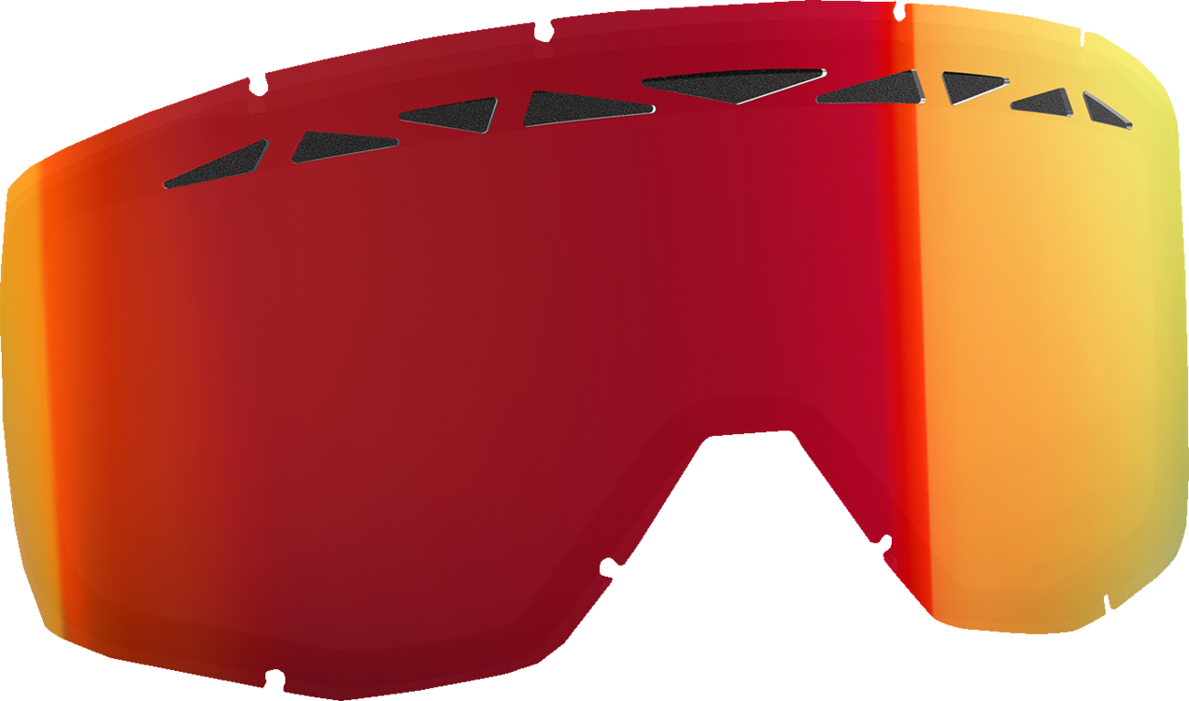 SCOTT Primal/Split Snow Lens - Dual Pane - ACS - Enhancer Red Chrome 264584-312