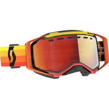 SCOTT Prospect Snow Cross Goggle - Orange/Yellow - Dual Pane - Enhancer Red Chrome Lens 272846-1649312
