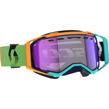 SCOTT Prospect Snow Cross Goggle - Blue/Orange - Dual Pane - Light Sensitive - Blue Chrome Lens 278603-1454307