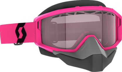 SCOTT Primal Snow Cross Goggle - Pink/Black - Dual Pane - Rose Lens 278606-1665134