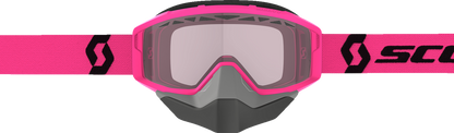 SCOTT Primal Snow Cross Goggle - Pink/Black - Dual Pane - Rose Lens 278606-1665134