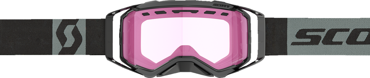 SCOTT Prospect Snow Cross Goggle - Black/Gray - Dual Pane - Rose Lens 272846-1001134