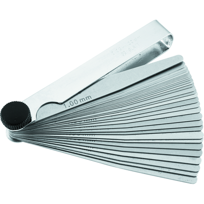 BikeMaster 32-Blade Dual-Reading Combination Feeler Gauge Set - Pack of 2