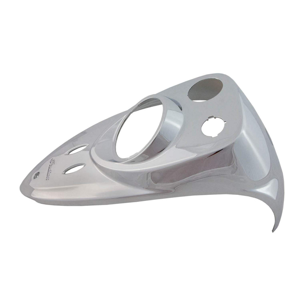 
                      
                        Indian Motorcycle CONSOLE-TANK, NON FAIRING, CHROME, Genuine OEM Part 5634134-156, Qty 1
                      
                    