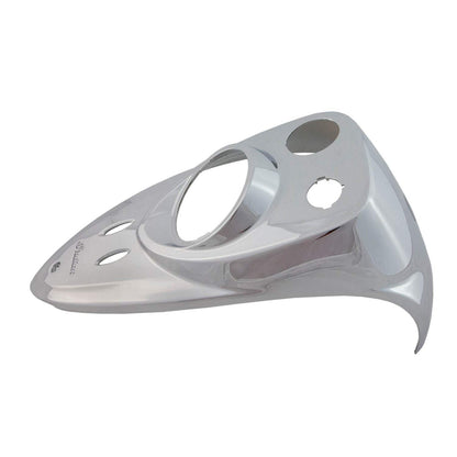 Indian Motorcycle CONSOLE-TANK, NON FAIRING, CHROME, Genuine OEM Part 5634134-156, Qty 1