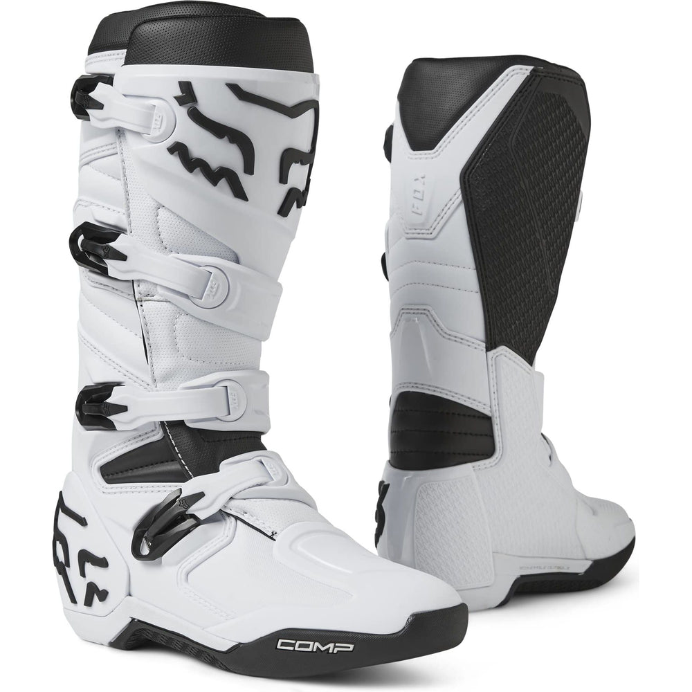 
                      
                        Fox Racing Comp Motocross Boots, White, 12
                      
                    