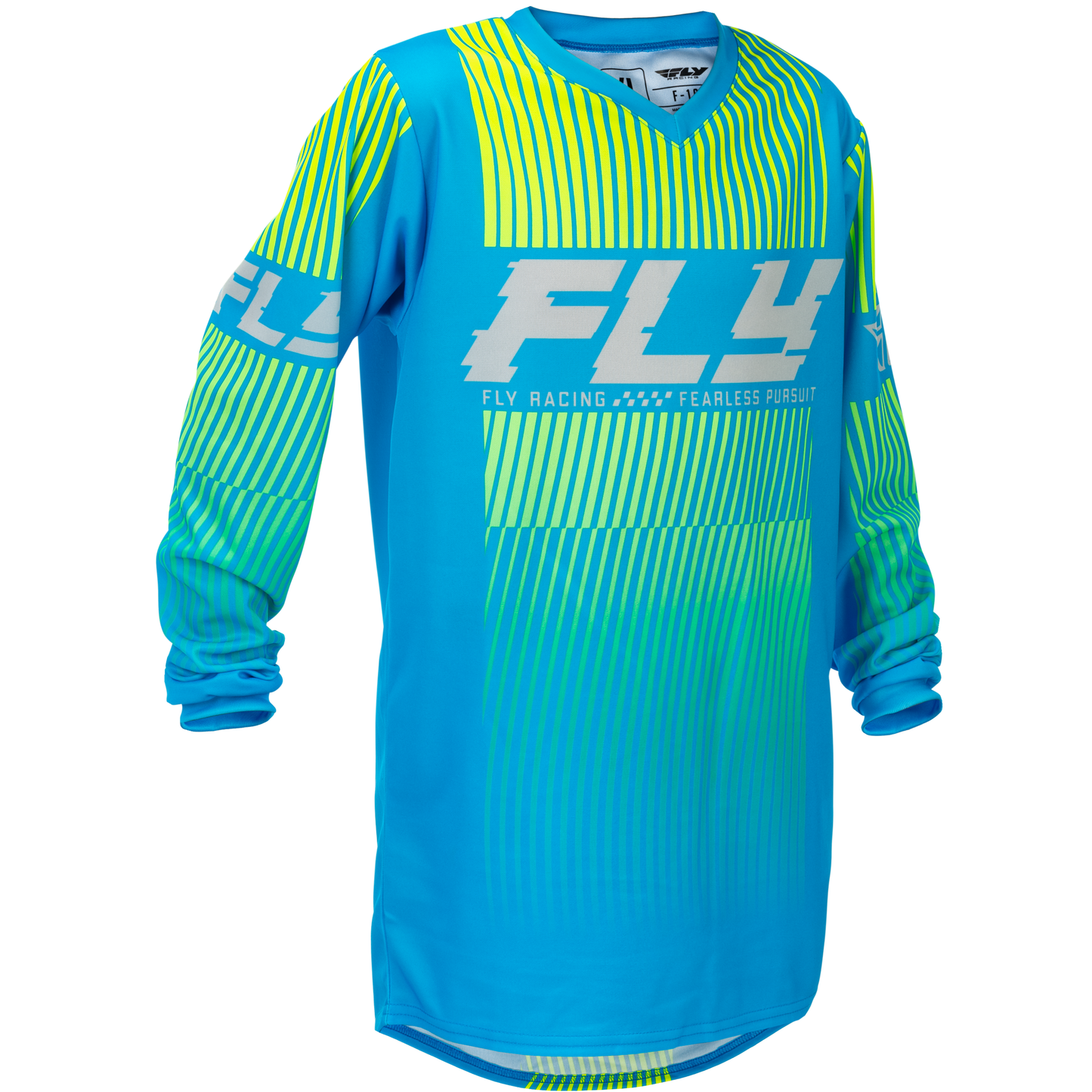 Youth F 16 Jersey Blue/Hi Vis Yl