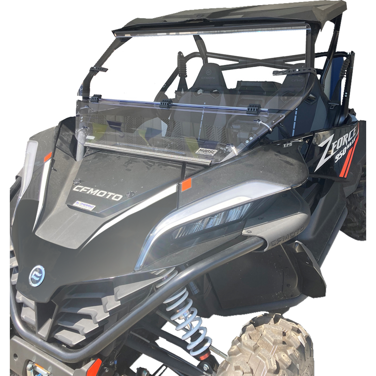 MOOSE OFFROAD Full Folding Windshield - Z950 LEMA100-0050