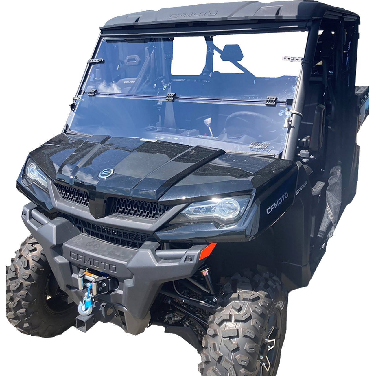 MOOSE OFFROAD Full Folding Windshield - U1000 LEMA100-0051