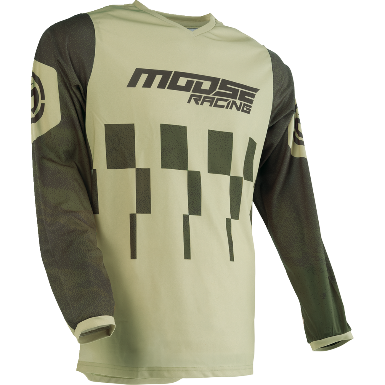 MOOSE OFFROAD Qualifier? Jersey - Green/Tan - 4XL 2910-7548