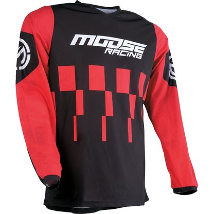 MOOSE OFFROAD Qualifier? Jersey - Red/Black - 3XL 2910-7555