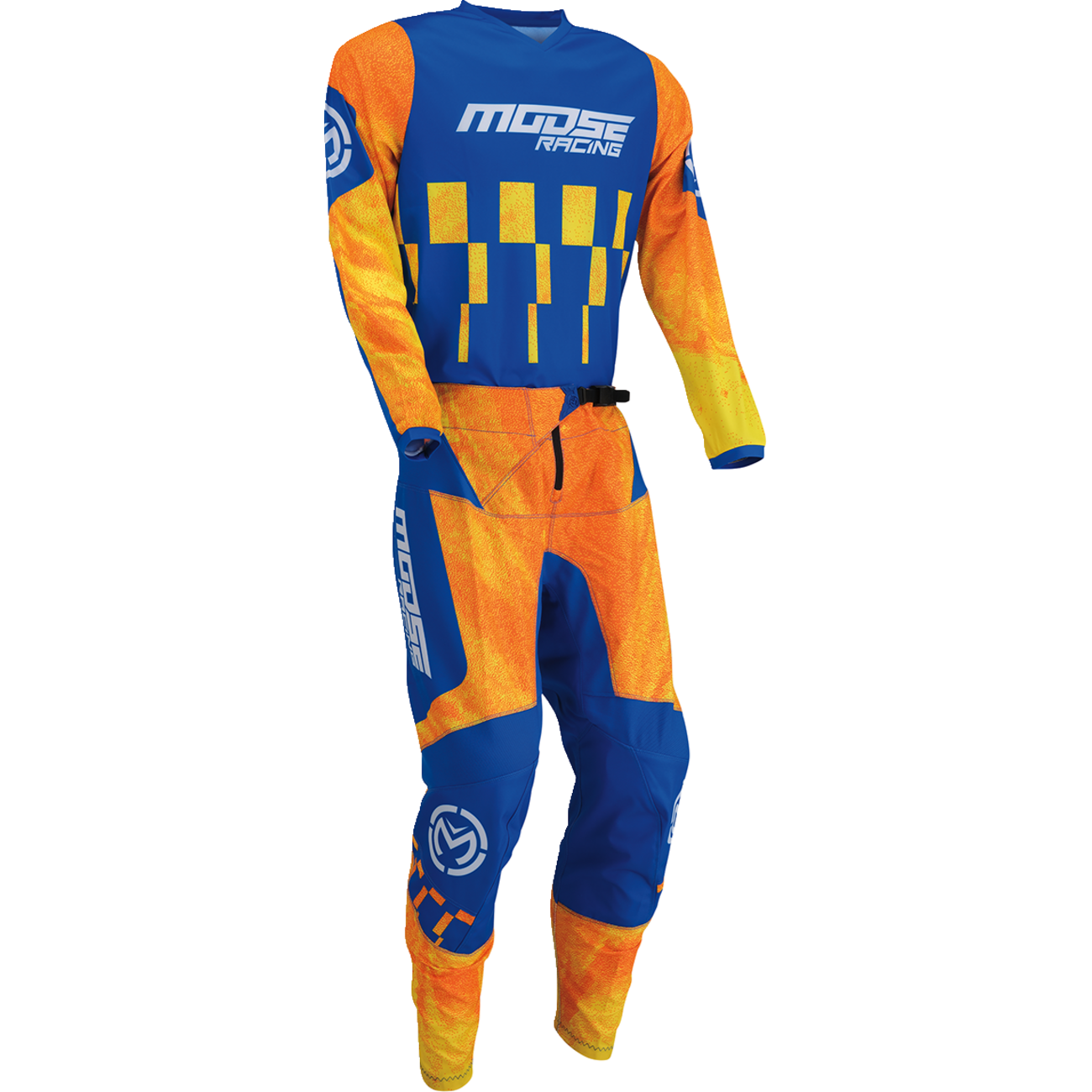 MOOSE OFFROAD Qualifier? Jersey - Orange/Blue - 4XL 2910-7532