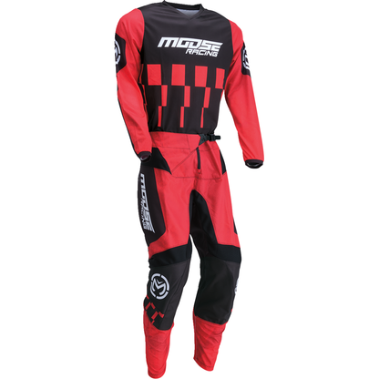 MOOSE OFFROAD Qualifier? Jersey - Red/Black - 3XL 2910-7555